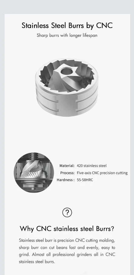 Timemore Chestnut C2 Foldable Manual Coffee Grinder, Black 4 Timemore Chestnut C2 Foldable Manual Coffee Grinder, Black - Image 4