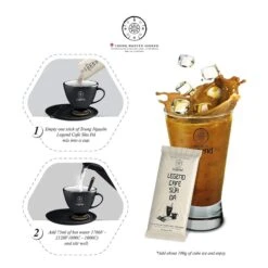 Trung Nguyen Legend 3-in-1 Café SUA DA Instant Coffee, 9-Pack -Coffee Related Products trung nguyen legend sua da instant coffee 3 in 1 8053