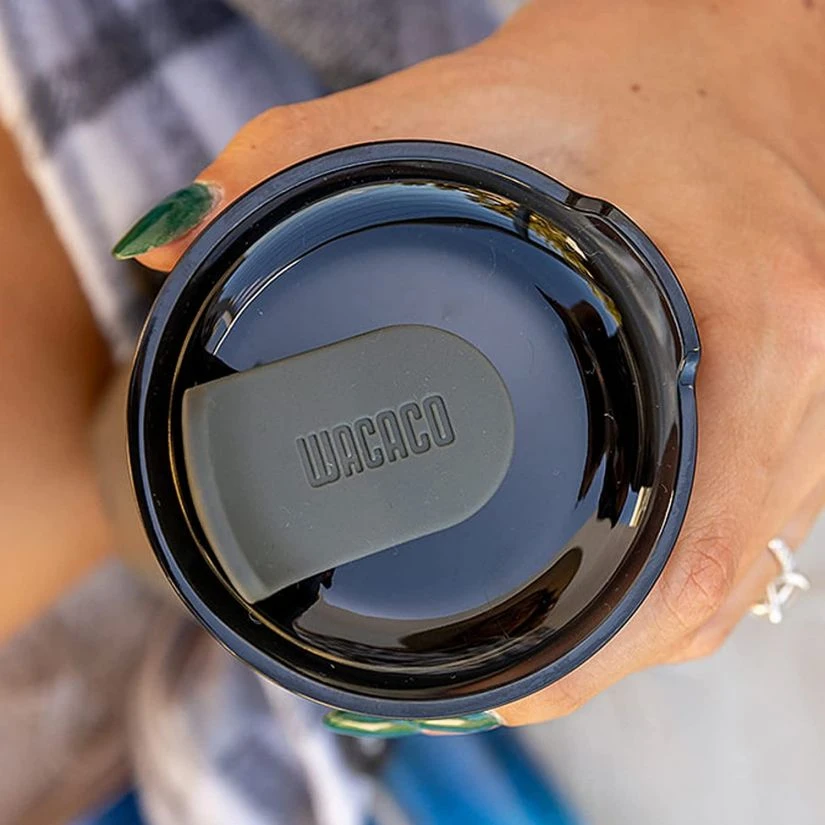 Wacaco Octaroma Lungo Vacuum Insulated Mug 300 Ml, Dim Grey 2 Wacaco Octaroma Lungo Vacuum Insulated Mug 300 Ml, Dim Grey - Image 2