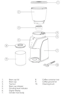 Wilfa Balance CG1B-275 Coffee Grinder -Coffee Related Products wilfa balance coffee grinder 7620 1