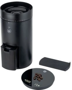 Wilfa Uniform WSFBS-200B Coffee Grinder With Precision Scale -Coffee Related Products wilfa svart uniform wsfbs 200b 8062